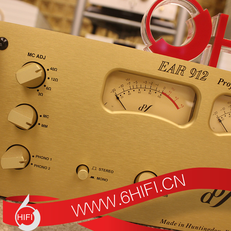 EAR 912 真空管前級功放 膽前級 黃金限量版【全新行貨】
