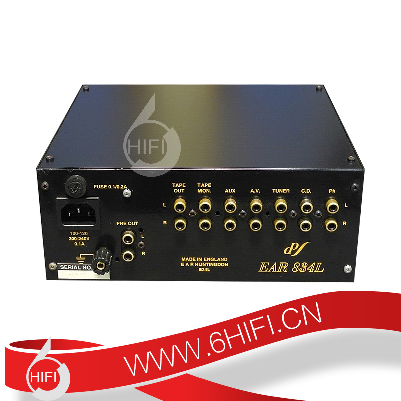 EAR 834L 豪華版 普通版 真空管前級功放【全新行貨】