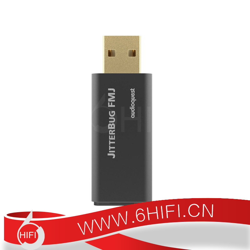 AQ 線圣 AudioQuest JitterBug FMJ USB 2.0 噪音過濾器【全新行貨】