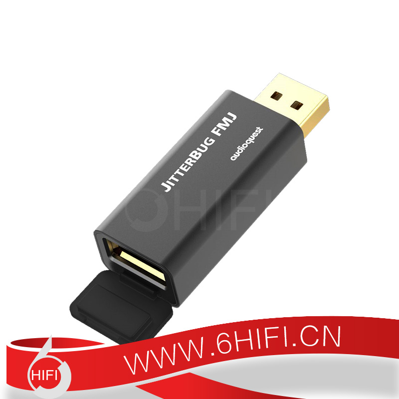 AQ 線圣 AudioQuest JitterBug FMJ USB 2.0 噪音過濾器【全新行貨】