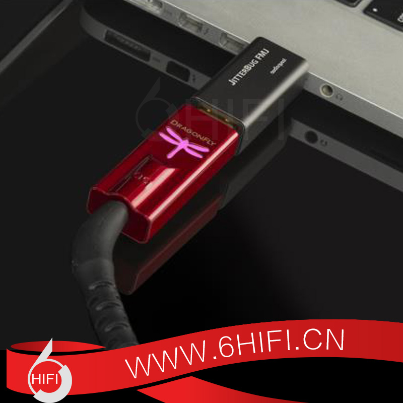 AQ 線圣 AudioQuest JitterBug FMJ USB 2.0 噪音過濾器【全新行貨】