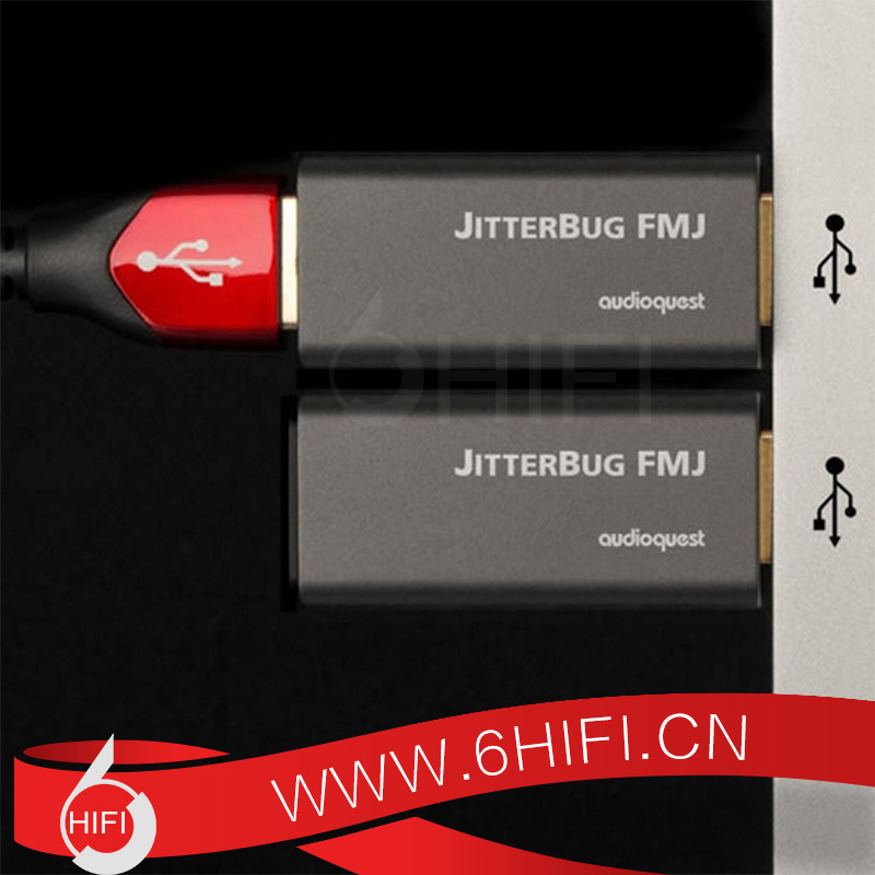 AQ 線圣 AudioQuest JitterBug FMJ USB 2.0 噪音過濾器【全新行貨】
