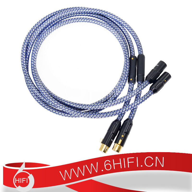 臺灣 MPS SGP-248XLR 黃銅鍍金3μ插頭 6N單晶方芯銅鍍銀線 XLR平衡線【全新行貨】