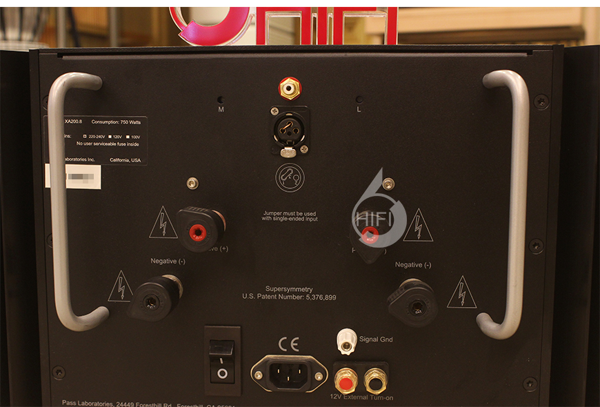 美國柏思PASS LABS,柏思PASS LABS XA200.8 純甲類單聲道后級