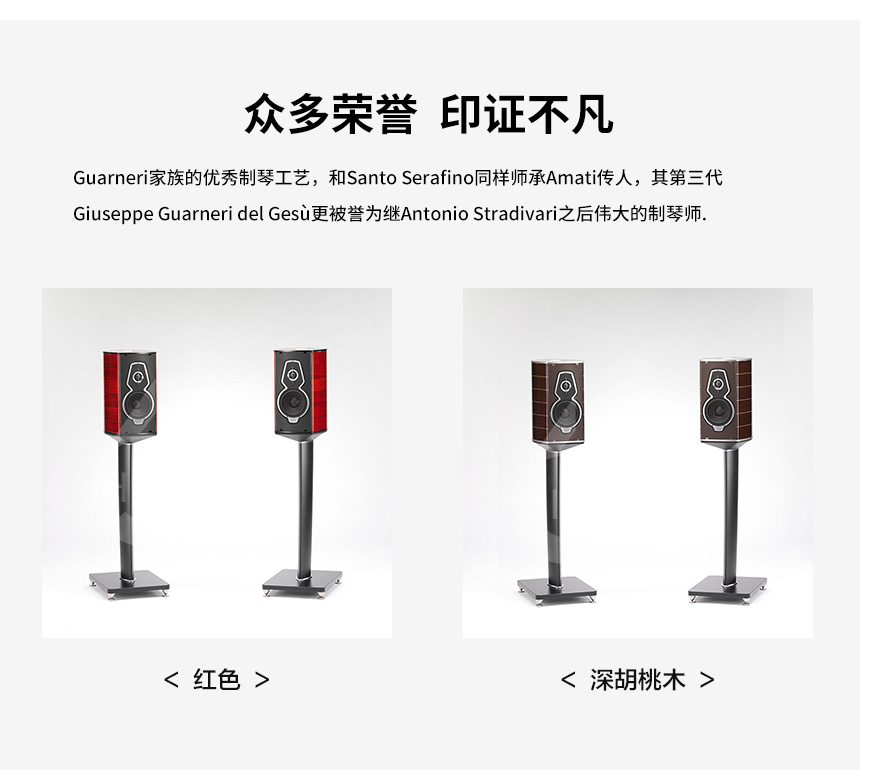 意大利世霸音箱,Sonus Faber,勢霸小名琴Guarneri Tradition 書架箱