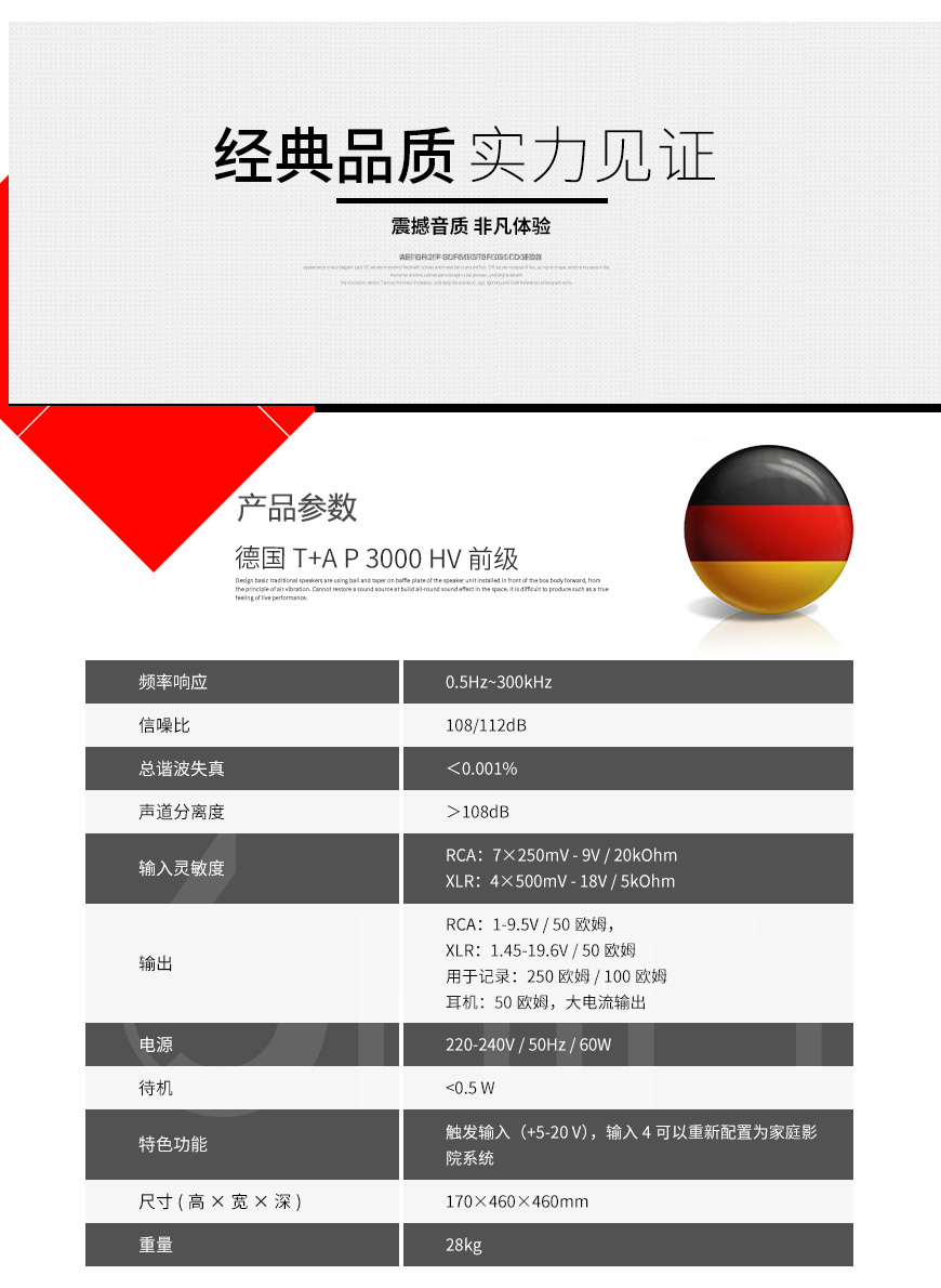 T+A P 3000 HV,T+A 前級,T+A 功放