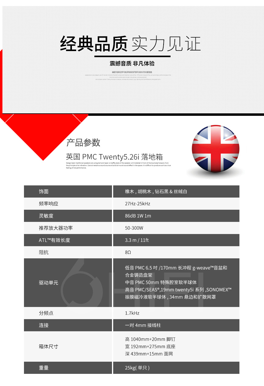 美國 PMC Twenty5.26i 落地箱,PMC Twenty5.26i 落地箱,美國 PMC Twenty5.26i,美國 PMC
