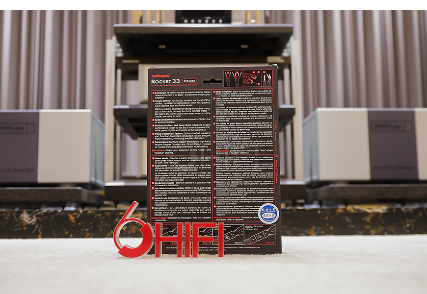 美國 AQ 線圣 AudioQuest ROCKET火箭系列 33 音箱線,線圣 ROCKET火箭系列 33 音箱線,美國 AudioQuest ROCKET 33,美國 AQ