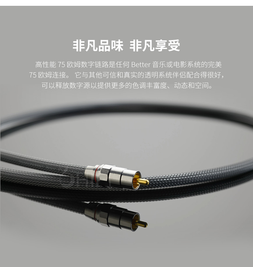 美國 Transparent 天仙配 High Performance 75 Ohm Digital Link HPDL同軸信號線 數碼線