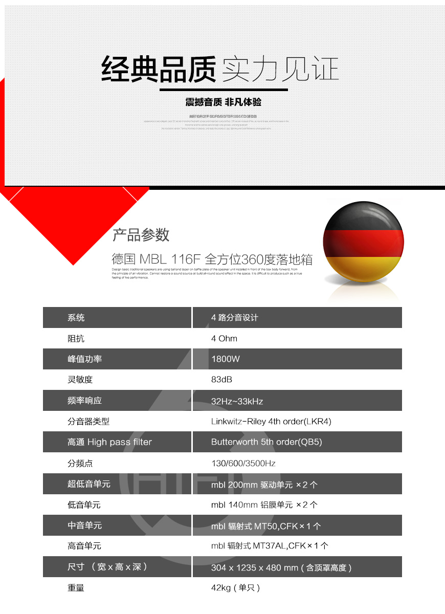 MBL 116F,德國MBL 116F 全方位360度落地箱,德國MBL HIFI音箱