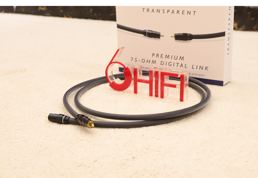 美國 Transparent 天仙配 Premium 75 Ohm Digital Link PRDL 同軸信號線 數碼線